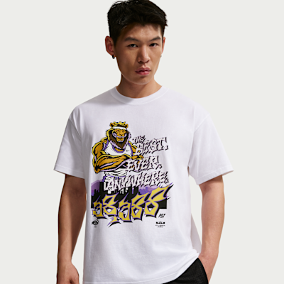 LeBron 'Miami Twice' Men's Max90 Basketball T-Shirt. Nike ID